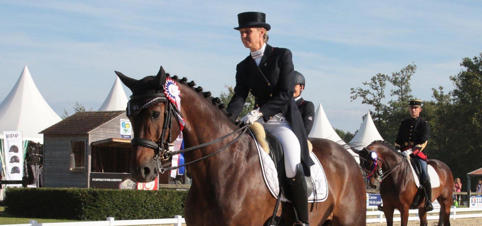 Isabelle et Carlos Pinto dressage